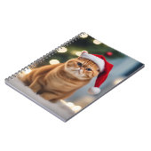 Carnet Noël Exotique Shorthair (Côté gauche)