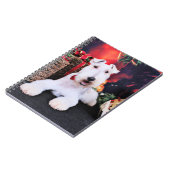 Carnet Noël - Fox de fil Terrier - Dexter (Côté gauche)