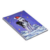 Carnet Noël Husky (Côté Droit)