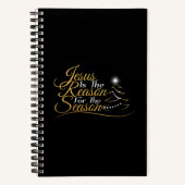 Carnet Noël Jésus est la raison de la saison (Recto)