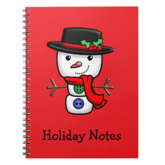 Carnet Noël Jolly Snowman