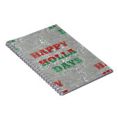 Carnet noël joyeux holla jours (Côté Droit)