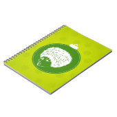 Carnet Noël Modish Lime (Côté gauche)