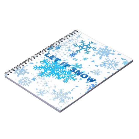 Carnet Noël neige (Côté gauche)