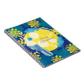 Carnet noël, noël, oiseau, fleurs, nature (Côté Droit)