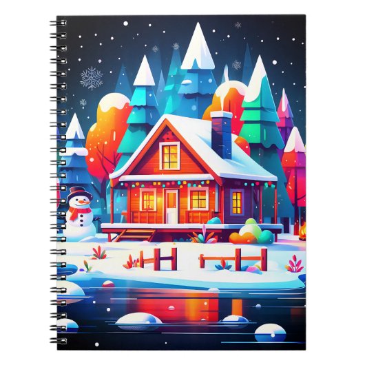 Carnet Noël paisible (Devant)