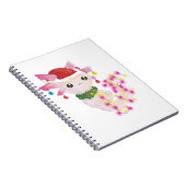 Carnet Noël père Noël axolotl (Côté Droit)