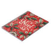 Carnet Noel rouge et vert (Côté gauche)