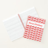 Carnet Noël scandinave Cheval Rocse Custom (Intérieur)