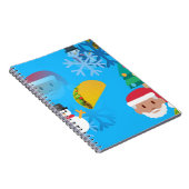 Carnet noël taco emoji (Côté Droit)