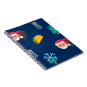 Carnet noël taco emoji (Côté Droit)