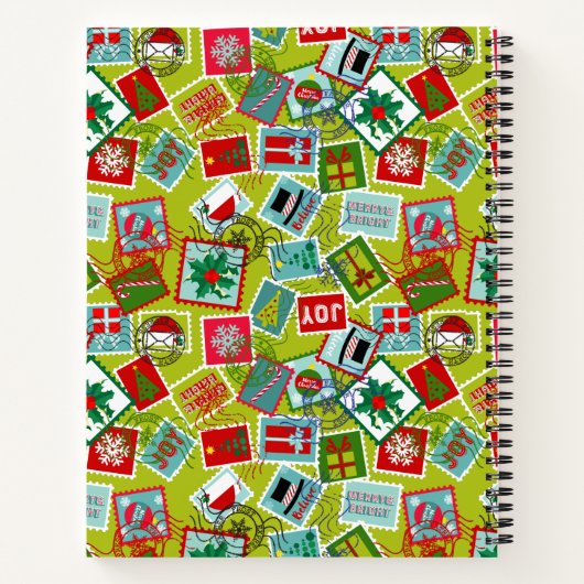 Carnet Noël Timbres l Recette Noël (Dos)