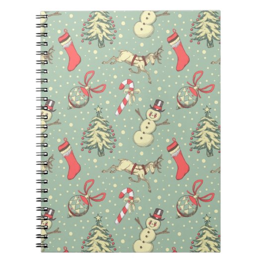 Carnet Noël vintage (Devant)