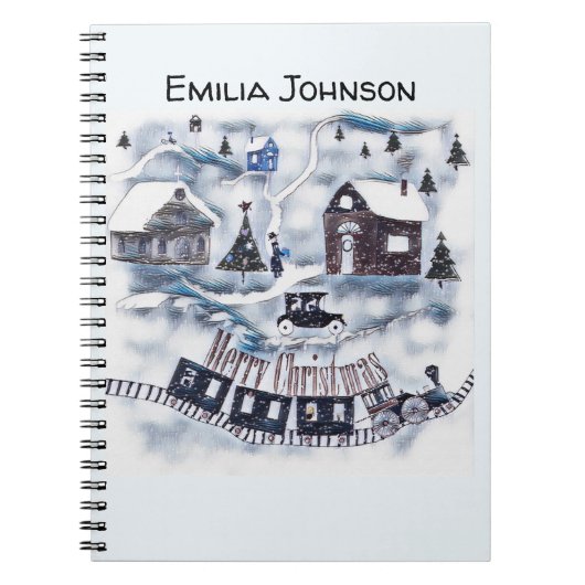 Carnet Noël, Vintage (Devant)