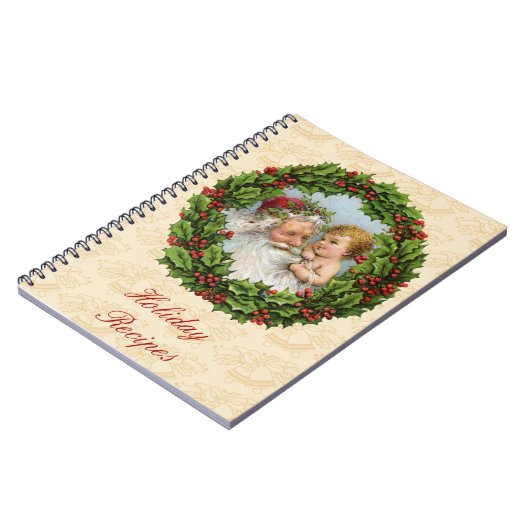 Carnet Noël vintage (Côté gauche)