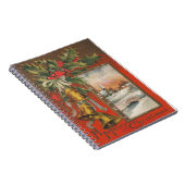 Carnet Noël vintage avec Bells (Côté Droit)