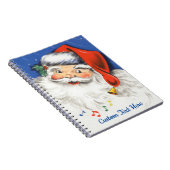 Carnet Noël Vintage, Jolly Santa Claus avec musique (Côté Droit)