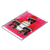 Carnet Noëls Doxies (Côté gauche)