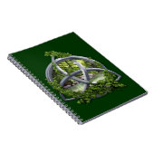Carnet Noeud celtique de trinité de chrome (Côté Droit)