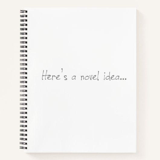 Carnet Noeud Idea Spiral Borne Notebook (Devant)