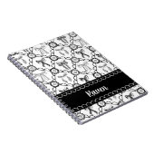 Carnet Nœud Noir Coquette (Côté Droit)