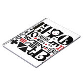 CARNET NOIR&BLANC (Côté gauche)