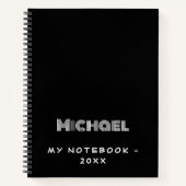 Carnet Noir blanc (Devant)