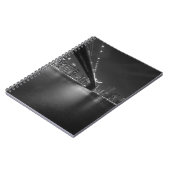 Carnet Noir blanc New York City Skyline (Côté gauche)