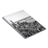 Carnet Noir blanc New York City Skyline (Côté Droit)