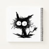Carnet Noir Chat Kitten GabiGabi (Dos)