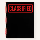 Carnet Noir classé (Devant)