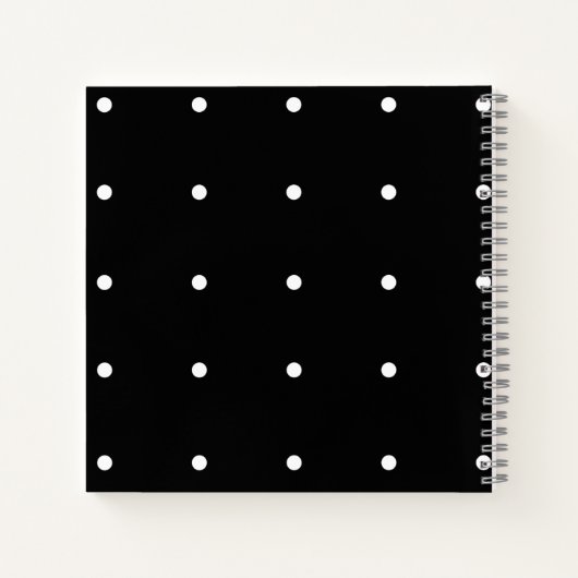 Carnet Noir et blanc (Dos)