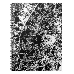 Carnet noir et blanc Abstrait