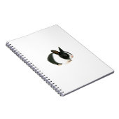 Carnet noir et blanc de lapin (Côté Droit)