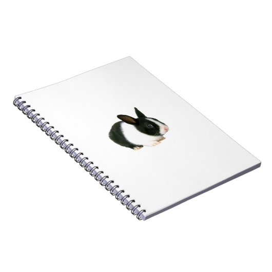 Carnet noir et blanc de lapin (Côté Droit)