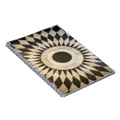 Carnet noir et blanc de motif (Côté Droit)