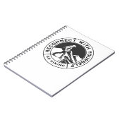 Carnet noir et blanc randonnée (Côté gauche)