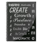 Carnet Noir et gris (Devant)