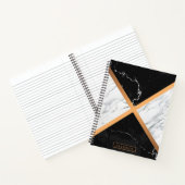 Carnet Noir et Marbre blanc (Intérieur)