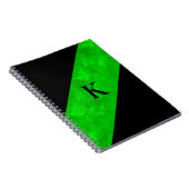 Carnet noir monogramme (Côté Droit)