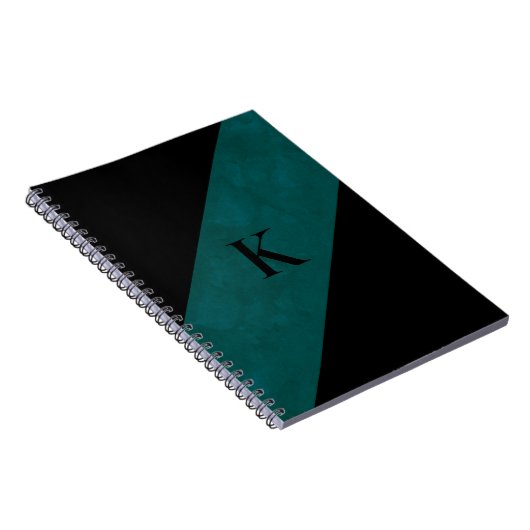 Carnet noir monogramme (Côté Droit)