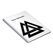 Carnet Noir - Noir (Côté Droit)