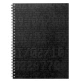 Carnet Noir numérique (Devant)