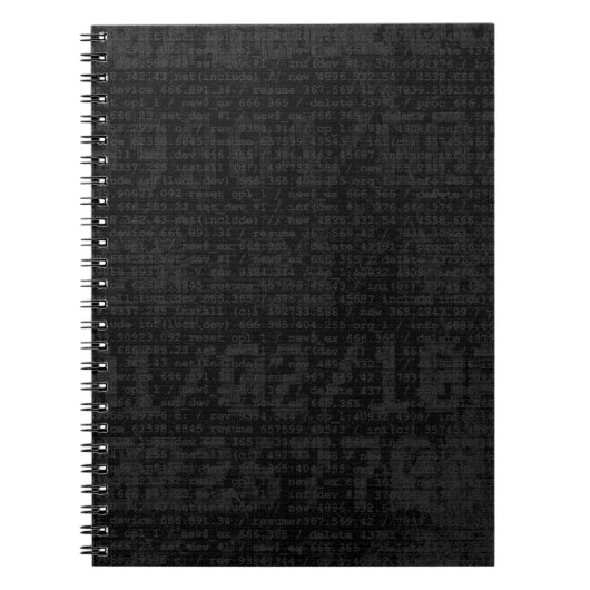 Carnet Noir numérique (Devant)