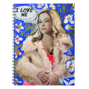 Carnet Noir orphelin   Krystal Goderitch - croquis floral