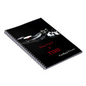 Carnet noir radical enrichi de style du DJ de (Côté Droit)