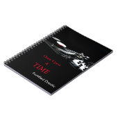 Carnet noir radical enrichi de style du DJ de (Côté gauche)