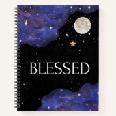 Carnet Noir Space Concept (Devant)