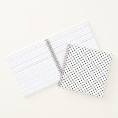 Carnet Noir sur Pois blancs (Intérieur)