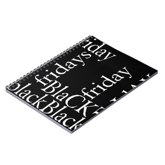 Carnet Noir Vendredi (Côté gauche)